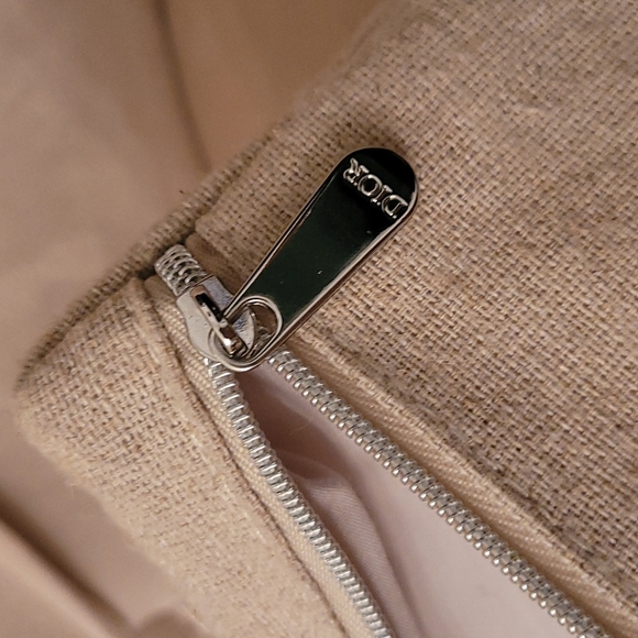 Dior Canvas Patch Cosmetics Case Clutch - Picture 5 of 6